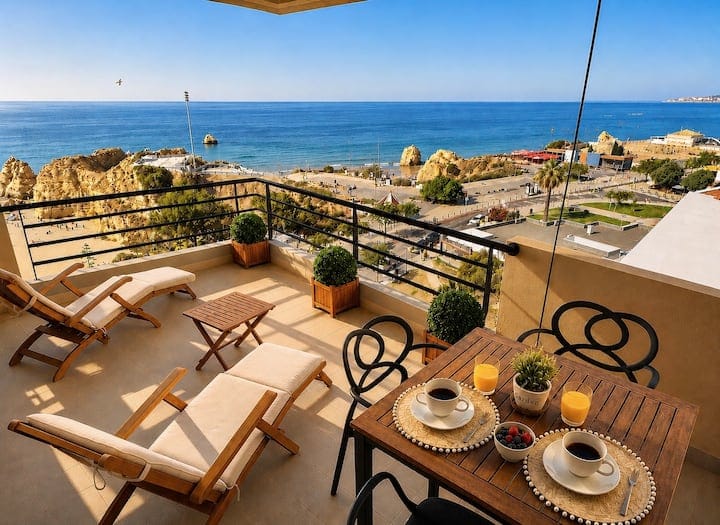 Appartement Portimão — Vue mer, confort et accueil chaleureux pour toute la famille 🌊