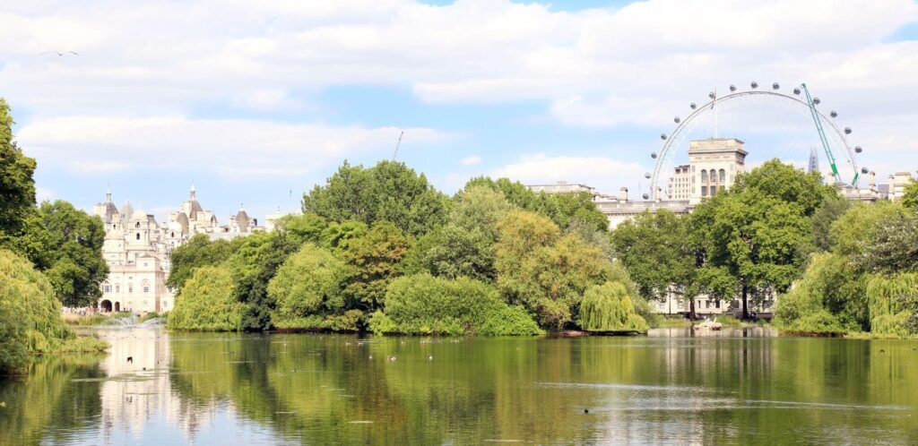St James's Park — Pause nature et écureuils en famille