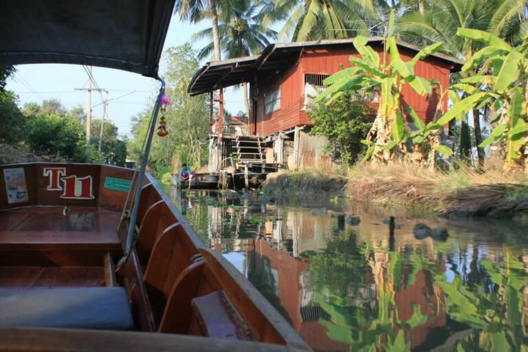 Marché flottant de Damnoen Saduak
