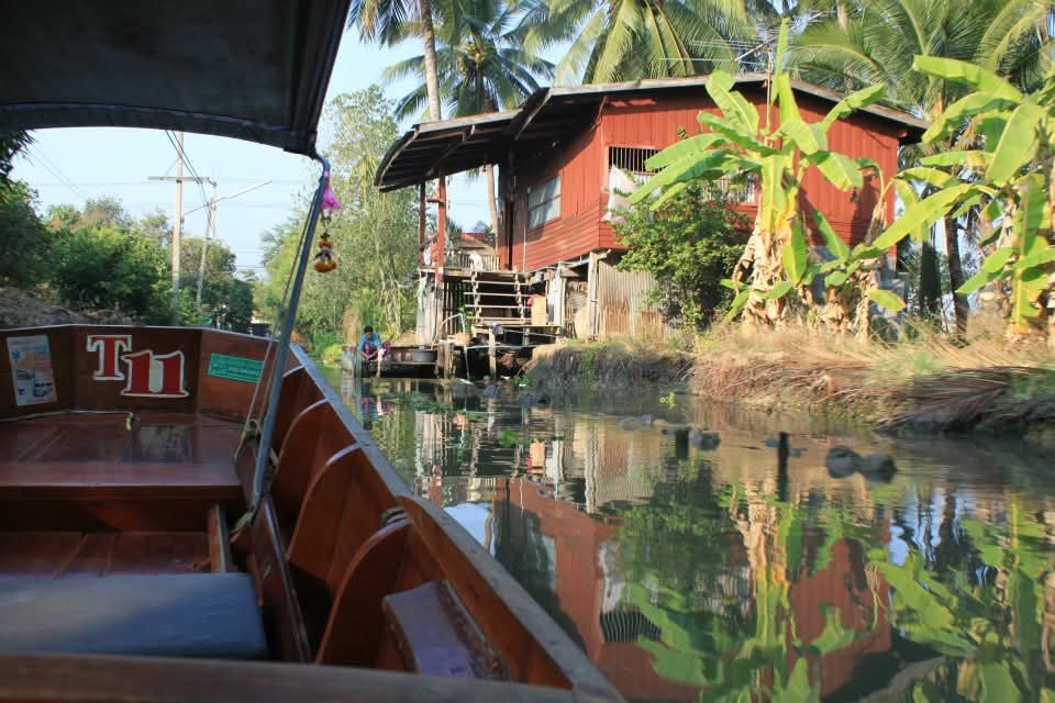 Marché flottant de Damnoen Saduak
