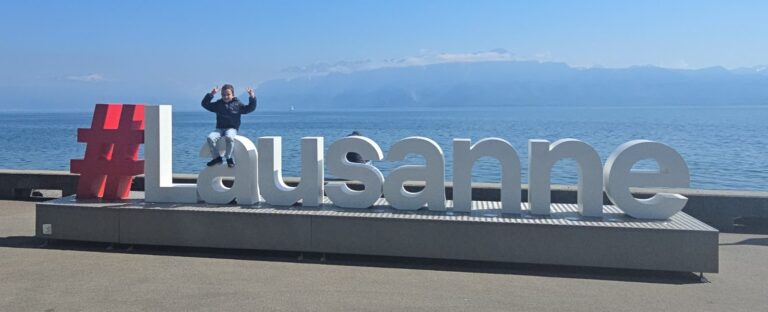 🌊 Ouchy à Lausanne — Balade au bord du lac, ambiance vacances ✨