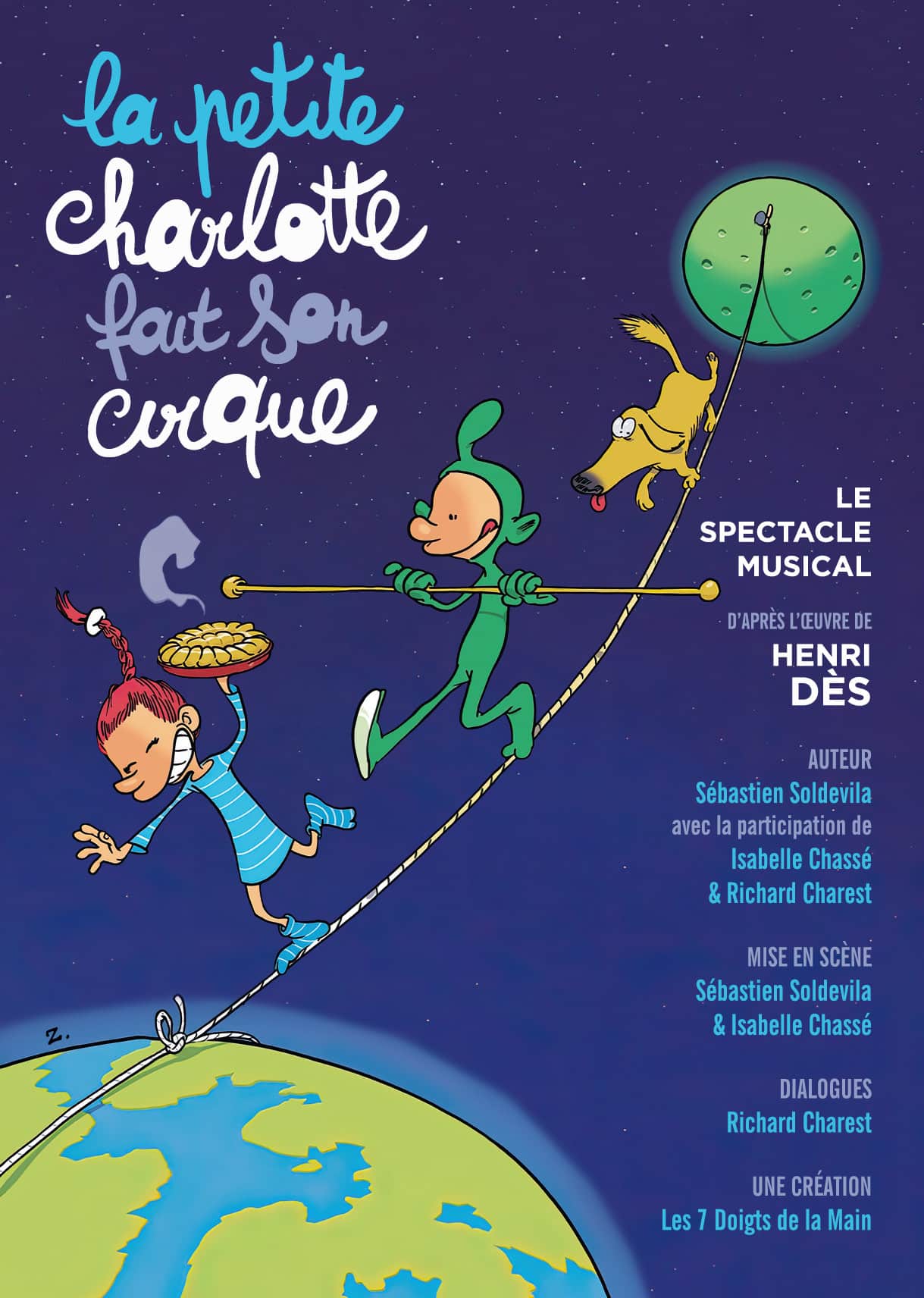La petite Charlotte fait son cirque